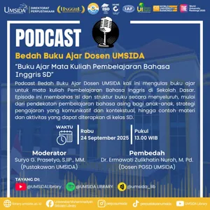 🎙️ Bedah Buku Ajar UMSIDA: Cara Seru Ajarkan Bahasa Inggris di SD