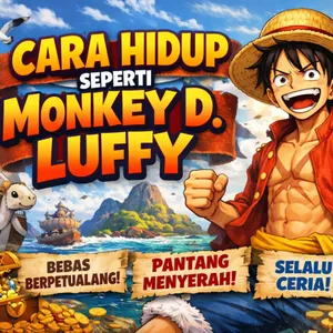 Cara hidup seperti Monkey D Luffy