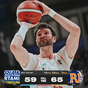 Satria Muda Pertamina Bandung VS Pelita Jaya Basketball Jakarta