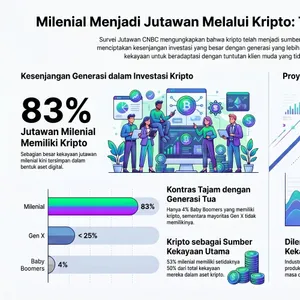 Bagaimana cara millenial jutawan menginvestasikan kekayaannya?