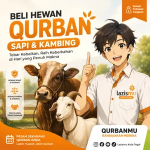 Kandang Hewan Qurban Mitra Lazismu Kota Tegal
