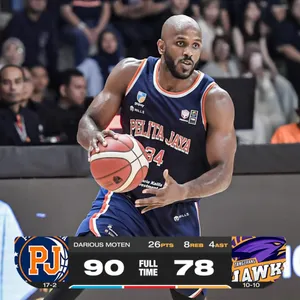 Pelita Jaya Basketball Jakarta VS Tangerang Hawks Basketball