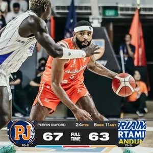 Pelita Jaya Basketball Jakarta VS Satria Muda Pertamina Bandung