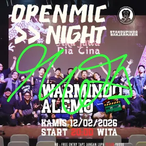 Open Mic Warmindo Alemo 12 Februari 2026