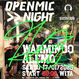 Open Mic Warmindo Alemo 17 Januari 2026