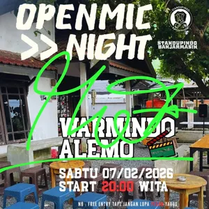 Open Mic Warmindo Alemo 7 Februari 2026