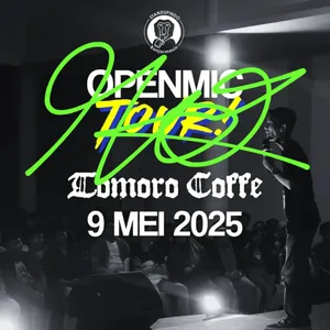 Open Mic Tomoro Coffe 9 Mei 2025