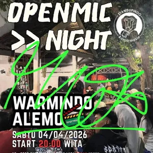 Open Mic Warmindo Alemo 4 April 2026