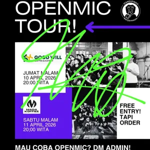 Open Mic Mada Koffie 11 April 2026