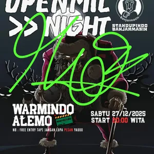 Open Mic Warmindo Alemo 27 Desember 2025