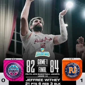 RANS Simba Bogor VS Pelita Jaya Basketball Jakarta