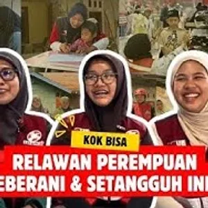  Perjuangan Relawan Perempuan untuk Indonesia