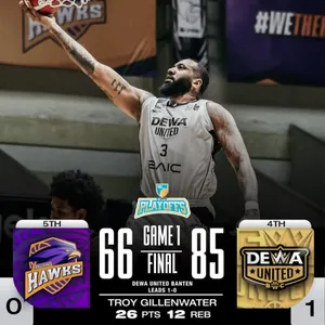 Tangerang Hawks Basketball VS Dewa United