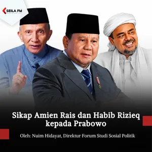 Sikap Amien Rais dan Habib Rizieq kepada Prabowo