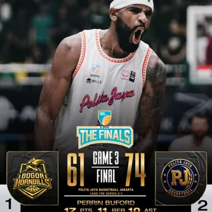 Bogor Hornbills VS Pelita Jaya Basketball Jakarta