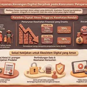 Jebakan Uang Digital, Pelajaran dari Kenya