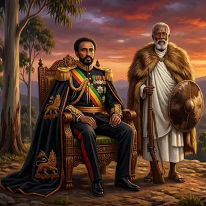 Singa dan Macan Tua Abyssinia: Kisah Haile Selassie dan Balcha Safo