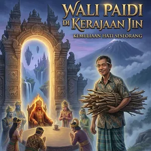 Tak Sengaja Masuk Rapat Raja Jin, Wali Paidi Justru Didudukkan di Singgasana Kehormatan.