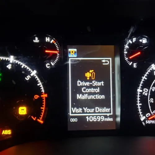 What is Drive Start Control Malfunction?