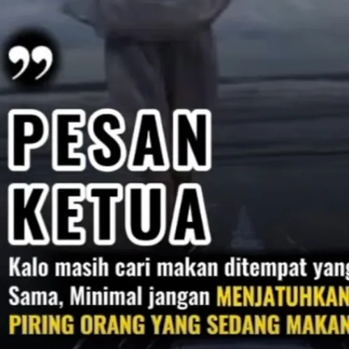 Jangan pernah pejuang rupiah