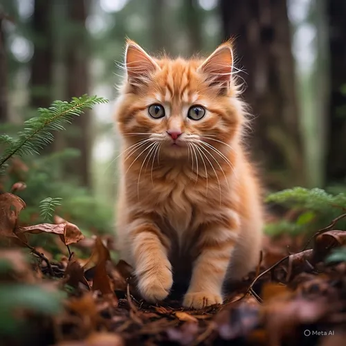 Kucing kecil yg kebingungan