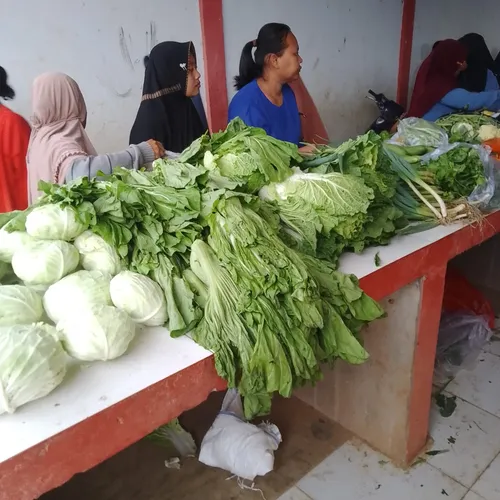 Pasar nya sepi seperti gak ada pembalut🙏😊
