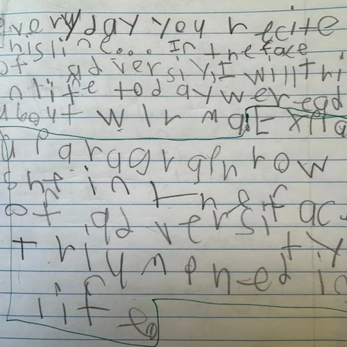 Untold Story of Broken Letters 