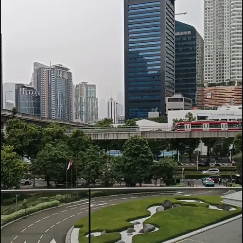 jalan jalan di kota jakarta