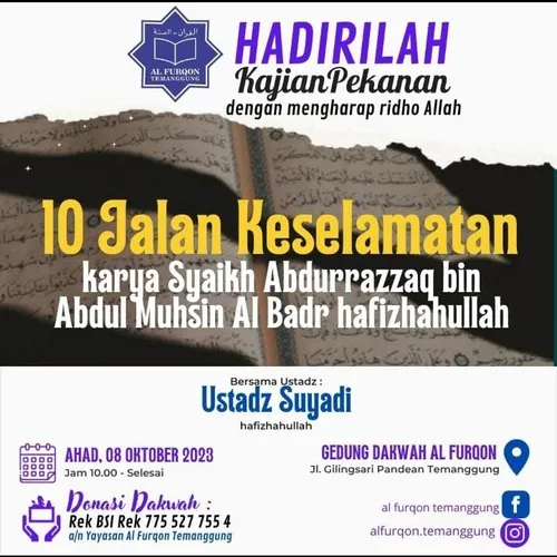 10 Jalan Keselamatan.. Bersama Ustadz Suyadi