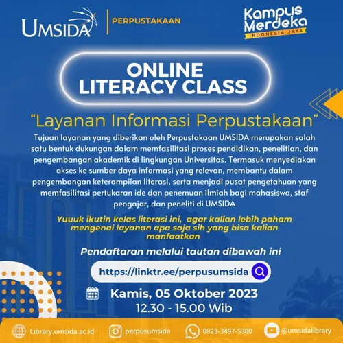 Menemukan Harta Ilmu di Perpustakaan UMSIDA: Tempat Terbaik Bagi Pengetahuanmu!