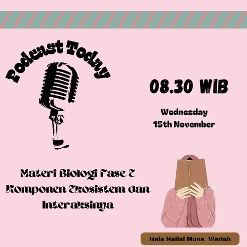 Modul ajar kurikulum merdeka pendidikan biologi materi komponen ekosistem dan interaksinya