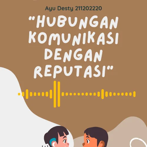 Hubungan Komunikasi Dengan Reputasi