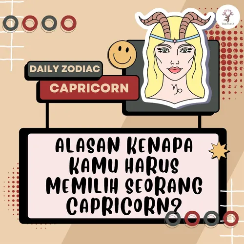 ALASAN KENAPA KAMU HARUS PILIH ZODIAK CAPRICORN