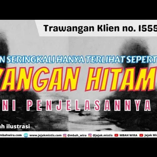 1555 kenapa jin seringkali nampak hanya seperti bayangan hitam