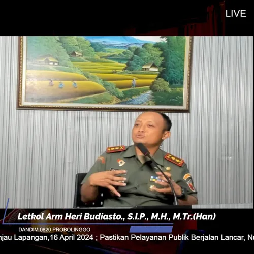 DANDIM 0820/PROBOLINGGO ternyata JAGO BIKIN LAGU Lho ... ayo simak dan dengarkan penuturannya !