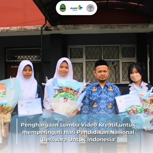 Penghargaan Lomba Video Kreatif Jeung Memperingatkeun Hari Pendidikan Nasional