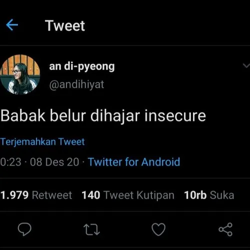 babak belur di hajar insecure