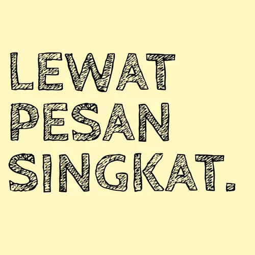 Lewat Pesan Singkat