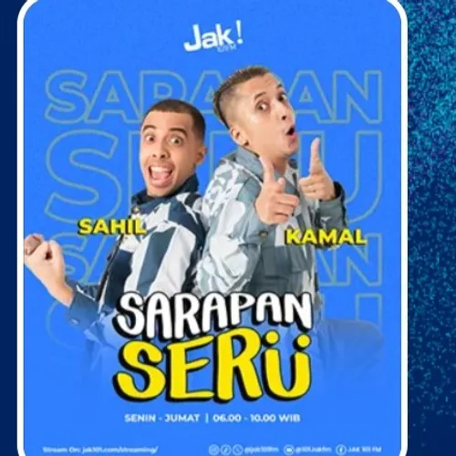 BERSAMA DUO BAHLUL JAK 101.FM, SEMANGKA SEMANGAT KAKA SARAPAN SERU