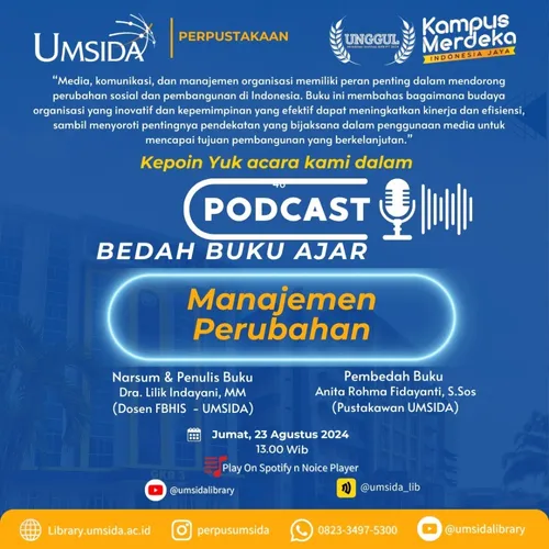 "Strategi Sukses Mengelola Perubahan dalam Organisasi Bersama Dra. Lilik Indayani, MM"