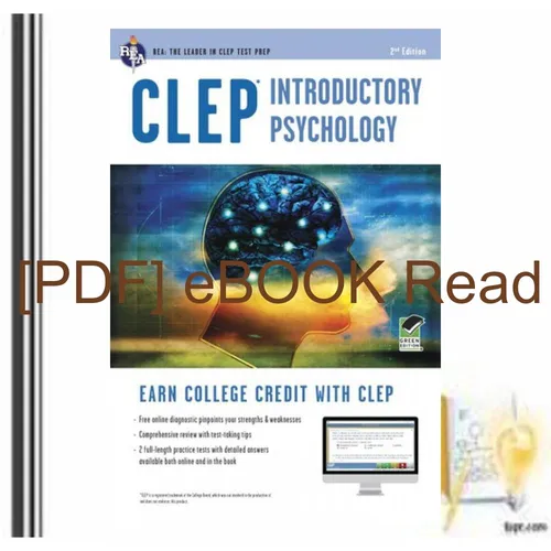 DOWNLOAD FREE CLEPÂ® Introductory Psychology Book + Online (CLEP Test Preparation) Read ebook [PDF] By Don J. Sharpsteen