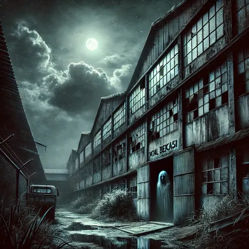 Angkernya Gedung Ex Pabrik Patal Bekasi