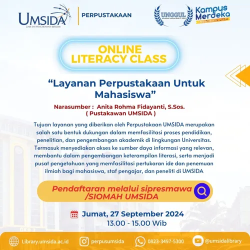 Maksimalkan Layanan Perpustakaan Bersama Kak Anita!
