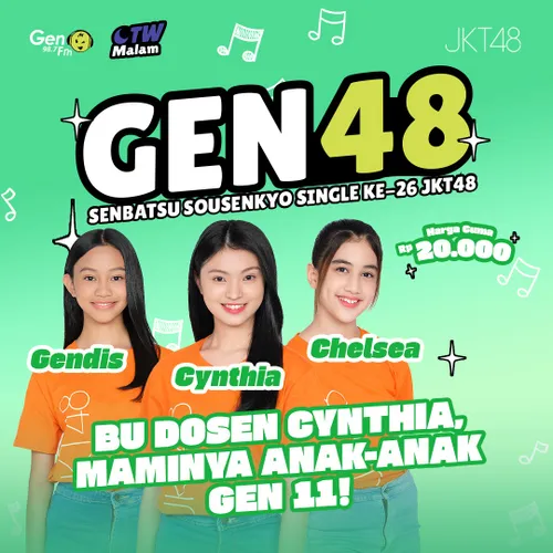 Gendis X Chelsea X Cynthia – Bu Dosen Cinthya, Maminya Anak-Anak Gen 11! | GEN48