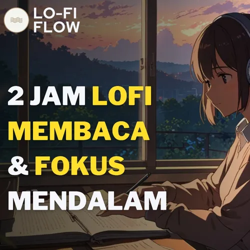 LoFi Beats untuk Membaca & Fokus Mendalam | 2 Jam Suasana Tenang – Lo-Fi Flow