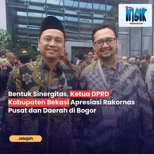 Bentuk Sinergitas, Ketua DPRD Kabupaten Bekasi Apresiasi Rakornas Pusat dan Daerah di Bogor