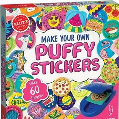 [ePub] DOWNLOAD Make Your Own Puffy Stickers By Editors Of Klutz on Audiobook Full Pages