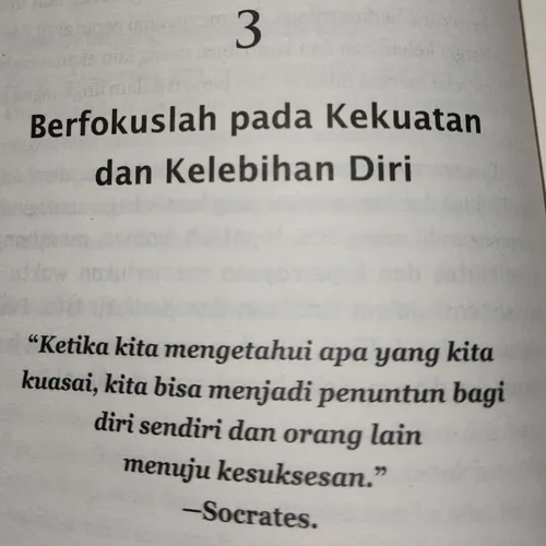 Eps.3 Berfokuslah Pada Kekuatan Diri Dan Kelebihan Diri.