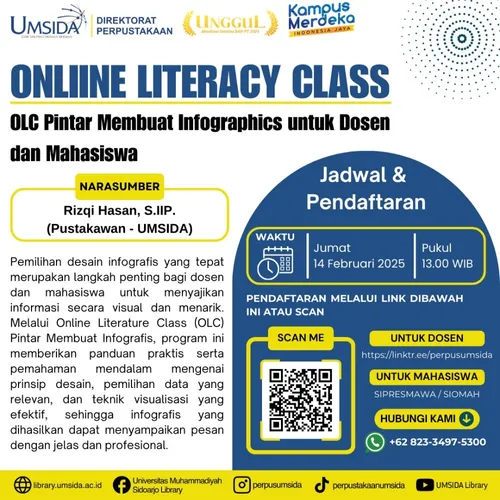 Online Literacy Class: Pintar Membuat Infografis! 🎨📊