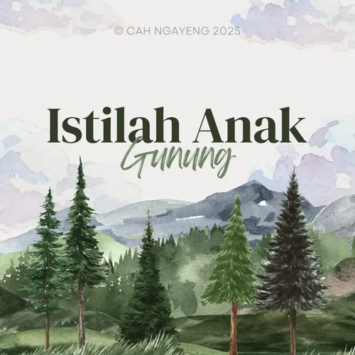 Istilah Anak Gunung